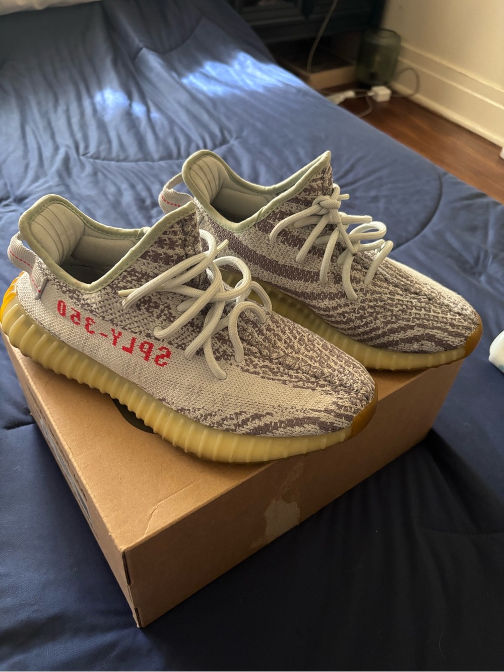 Adidas Yeezy Boost 350 V2 Blue Tint Sneakers